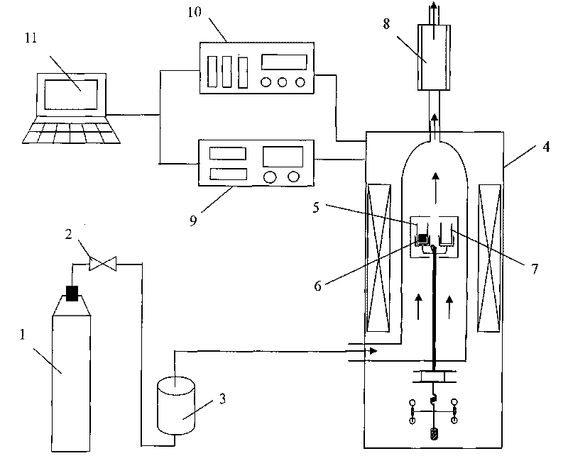 Measurement method and measurement device of coke reactivity