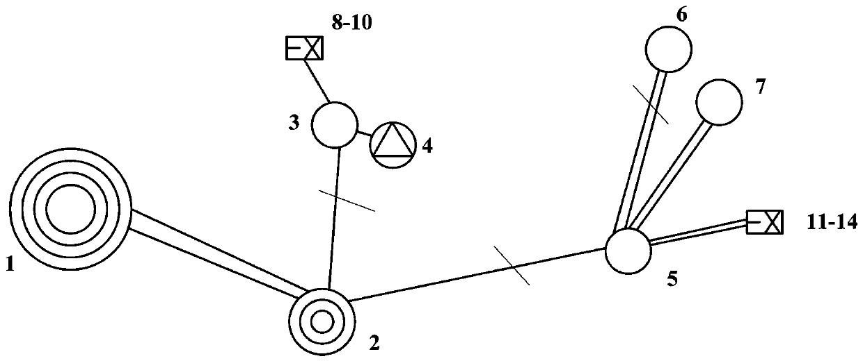 Island detection method with anti-stealing function for large-scale wind power