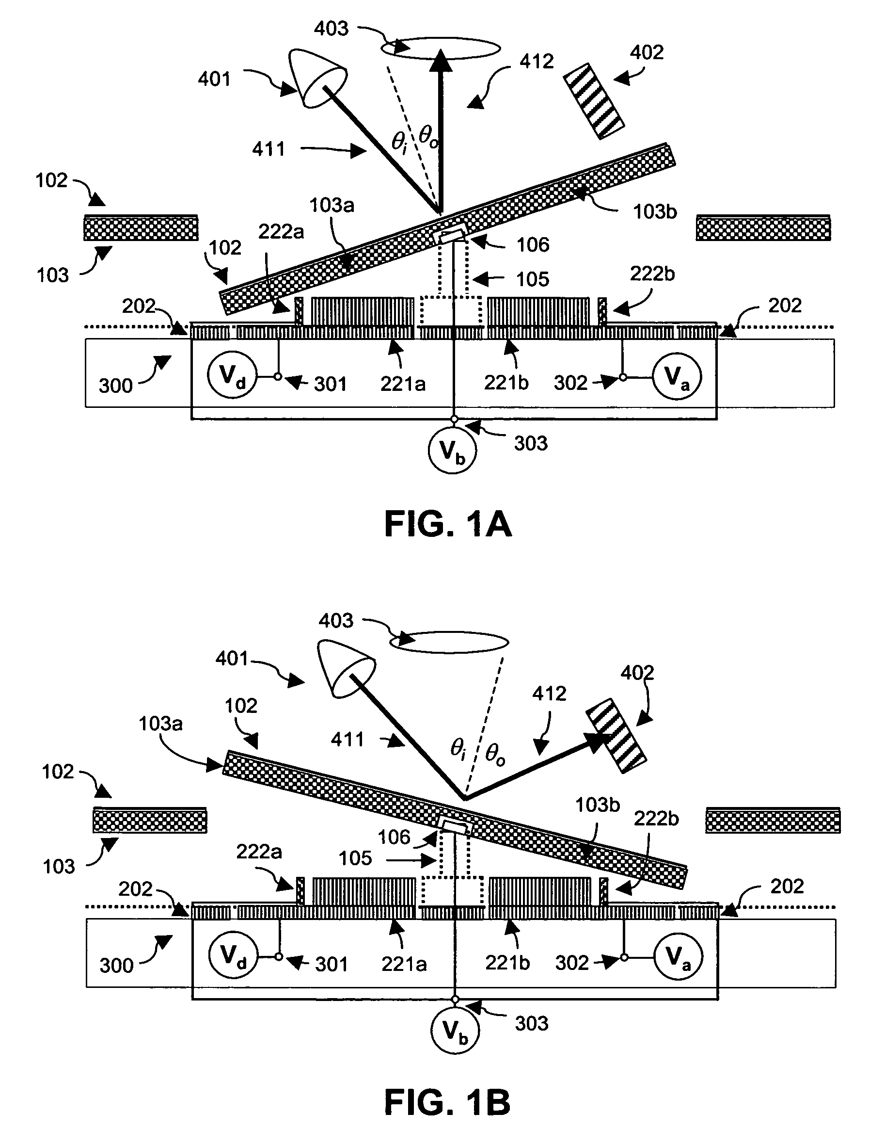 High contrast spatial light modulator