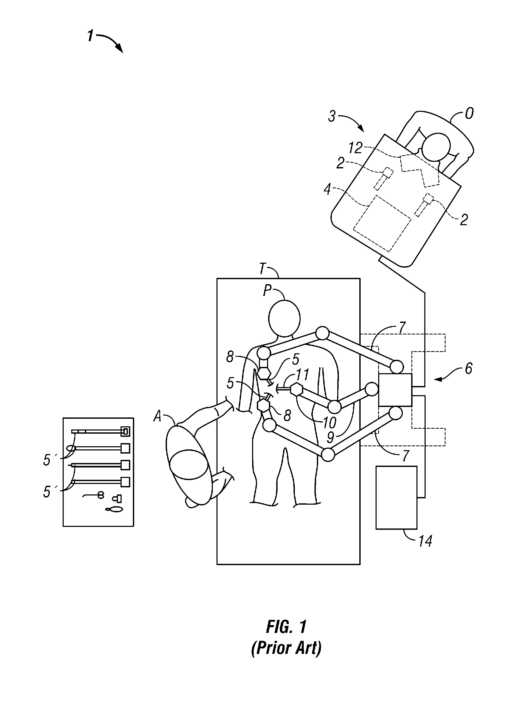 Modular mainpulator support for robotic surgery