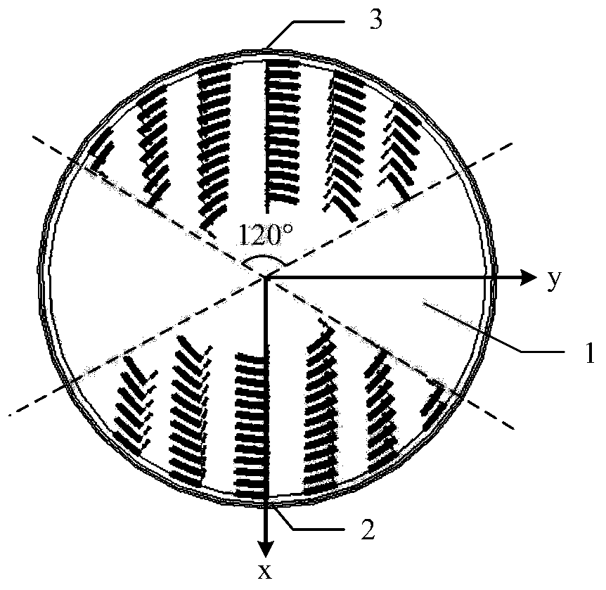 Conical conformal phased array antenna for X-band