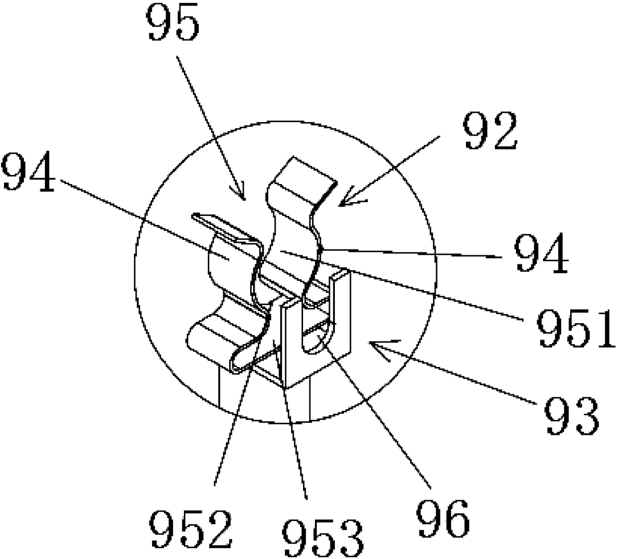 A clamp for a vehicle transmission valve body