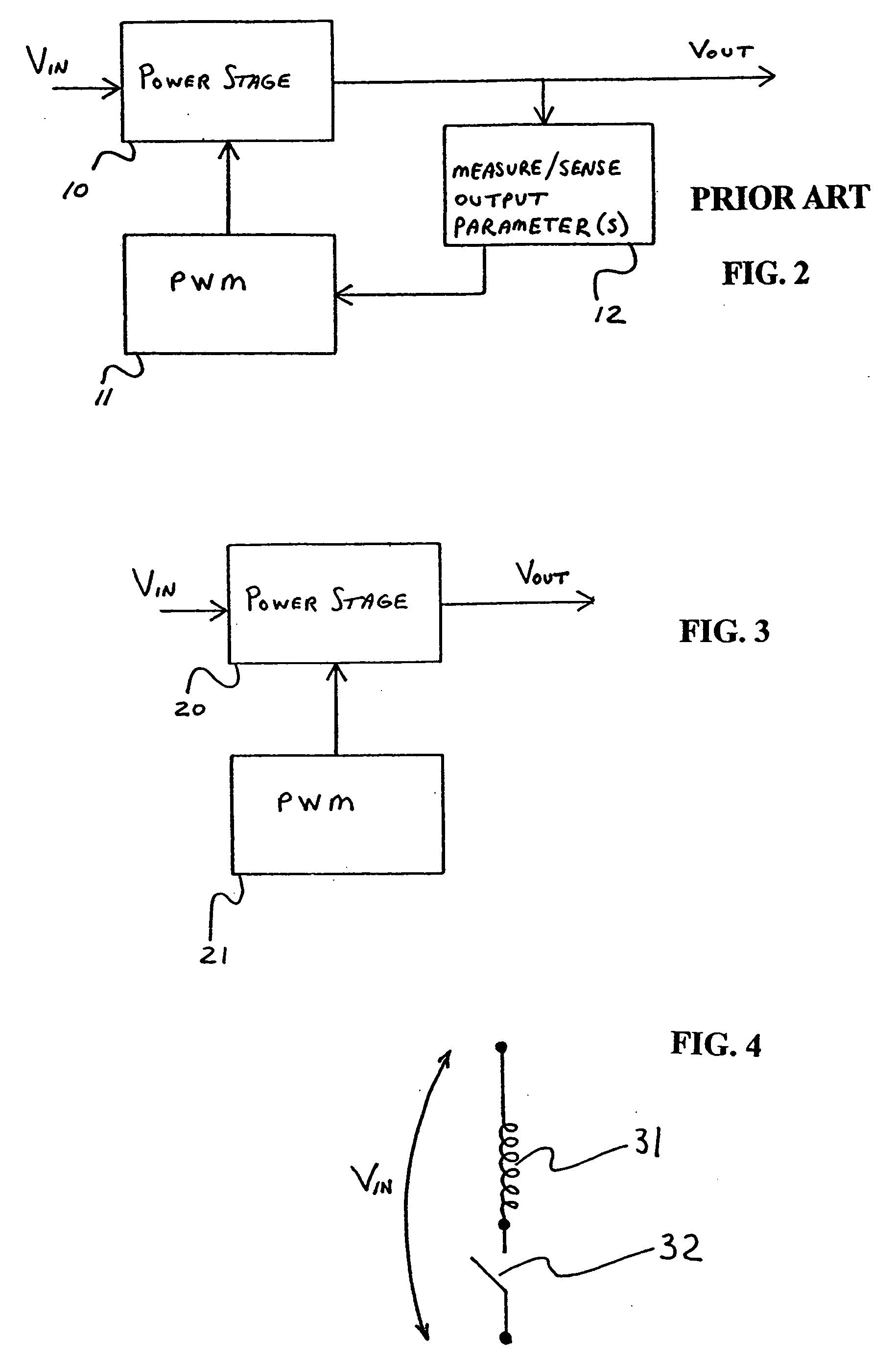 Regulated open-loop constant-power power supply