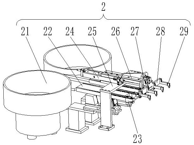 Transportation and assembly mechanism for rubber parts