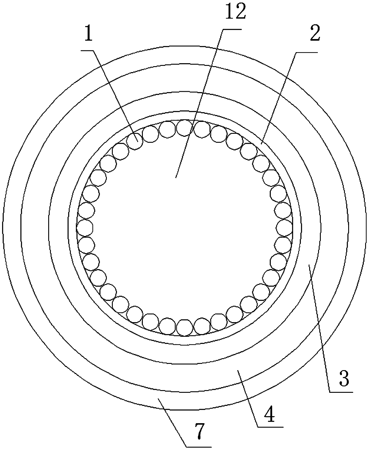 Civilian water conductor wire