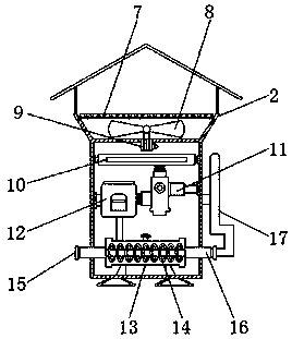 Low-environmental-temperature type air source heat pump