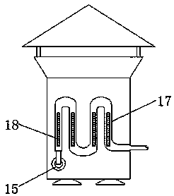 Low-environmental-temperature type air source heat pump