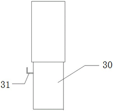 Construction reserved hole auxiliary pouring equipment and supporting device