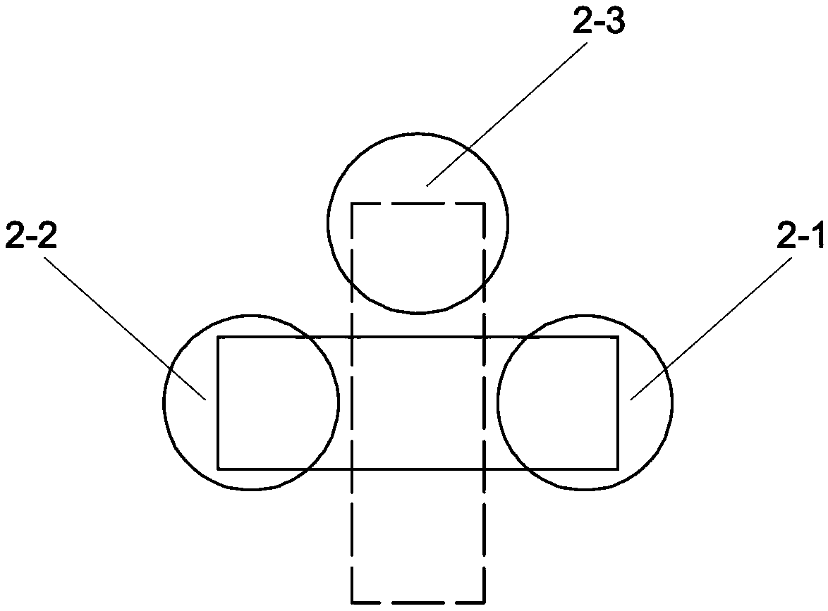 Mixing and distributing system for large tanks and small tanks on furnace top of blast furnace and method