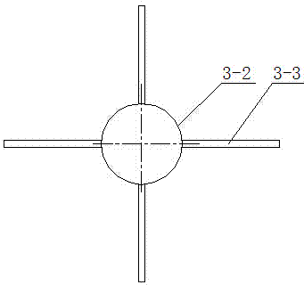 Fresh concrete gas content detection device under vibration condition