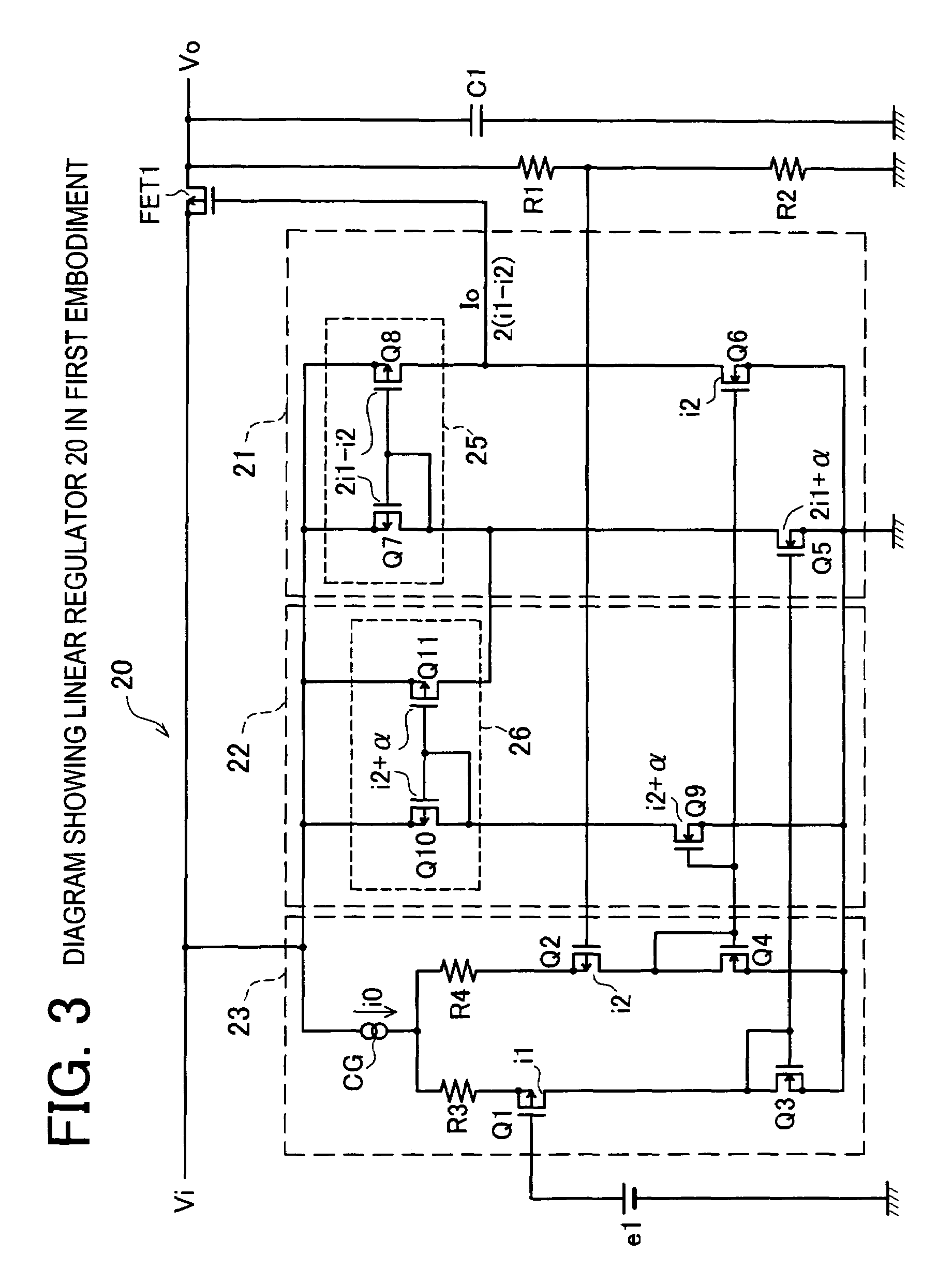 Early effect cancelling circuit, differential amplifier, linear regulator, and early effect canceling method