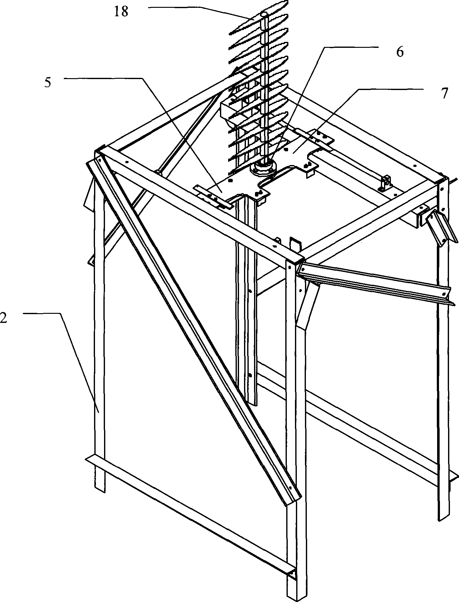 Aeroelastic flutter generating device