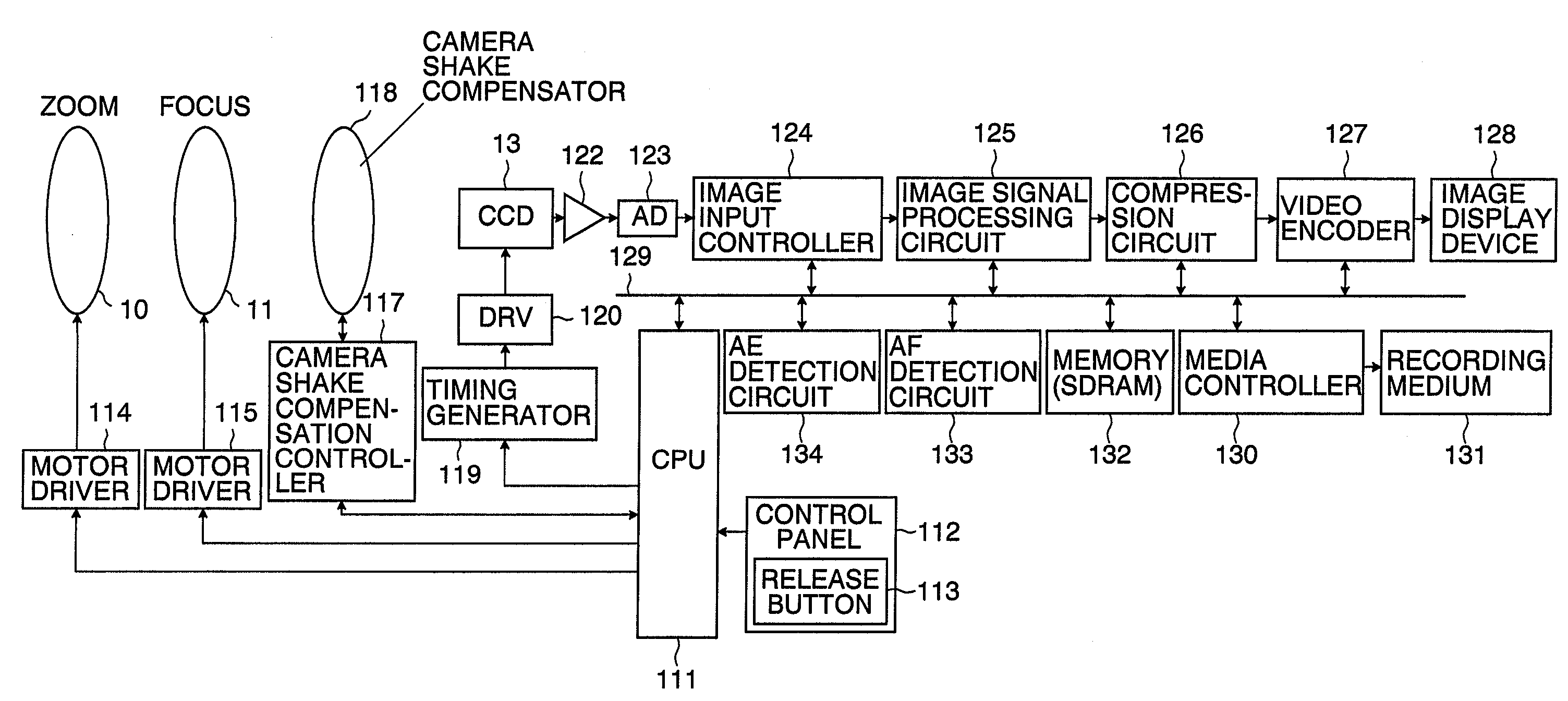 Shake detection apparatus and shake detection method