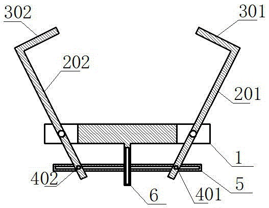 Wide-mouth stretching thrust cleaning device