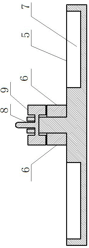 Wide-mouth stretching thrust cleaning device