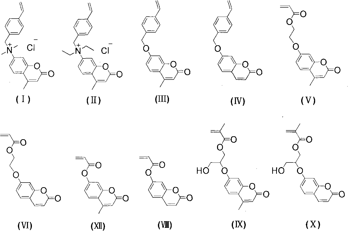 Preparation method of photoelectric sensitive charged nanometer particles