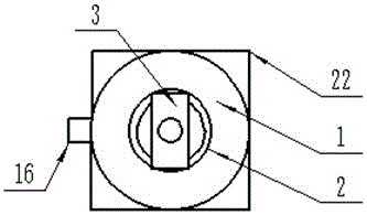 Reaction device for dispersing and blending battery materials