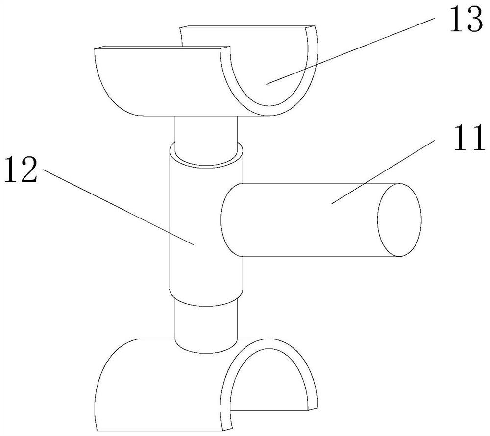 A Bearing Pad Cutting Device Facilitating Waste Collection