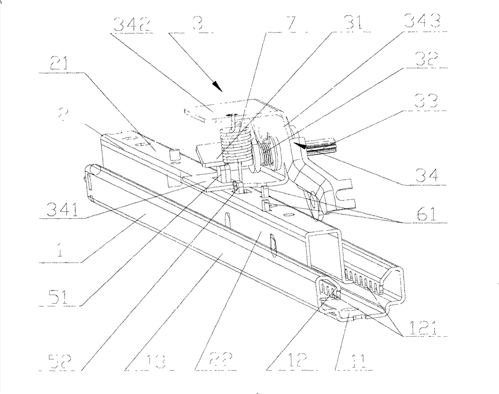 Vehicle seat sliding mechanism