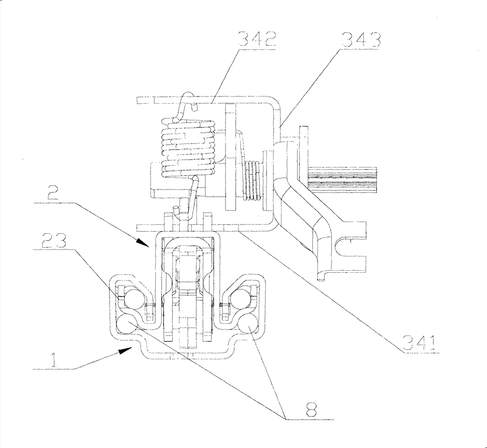 Vehicle seat sliding mechanism