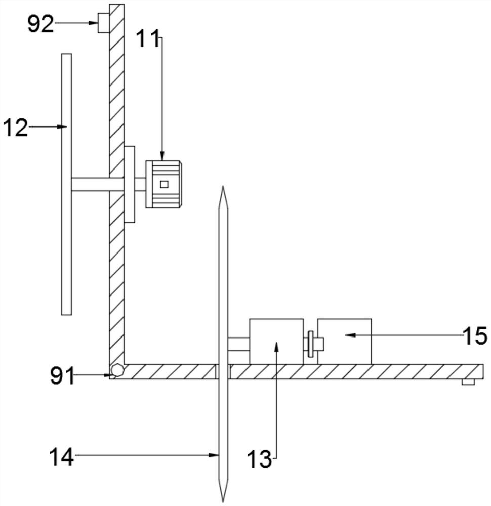 A hand-held stone processing device with both cutting and grinding functions