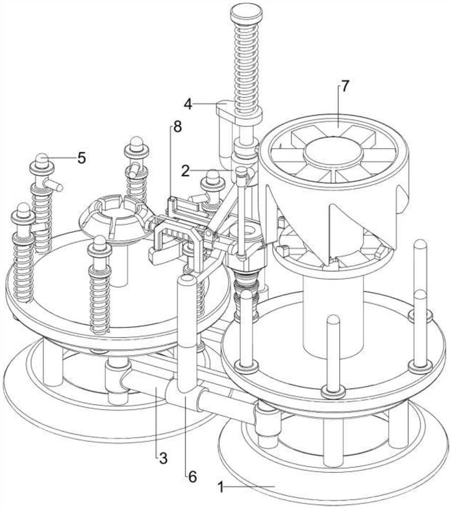 Gas pipe connection end sealing gasket extrusion installation equipment