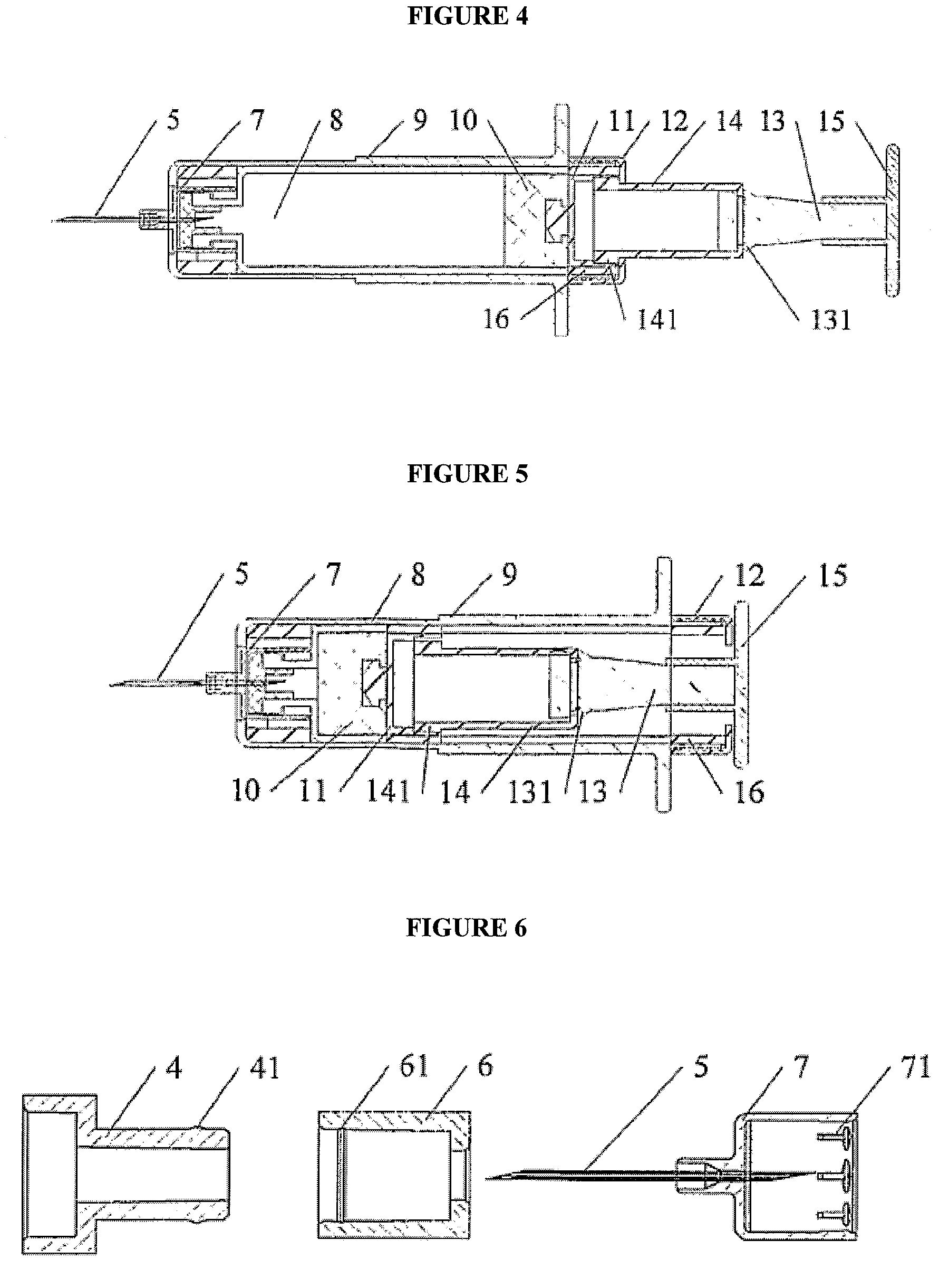 Sterile drug-mixing syringe