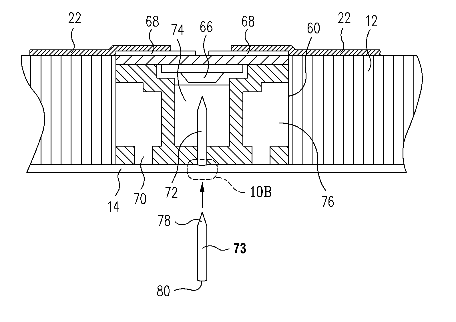 Lighting panels including embedded illumination devices and methods of making such panels