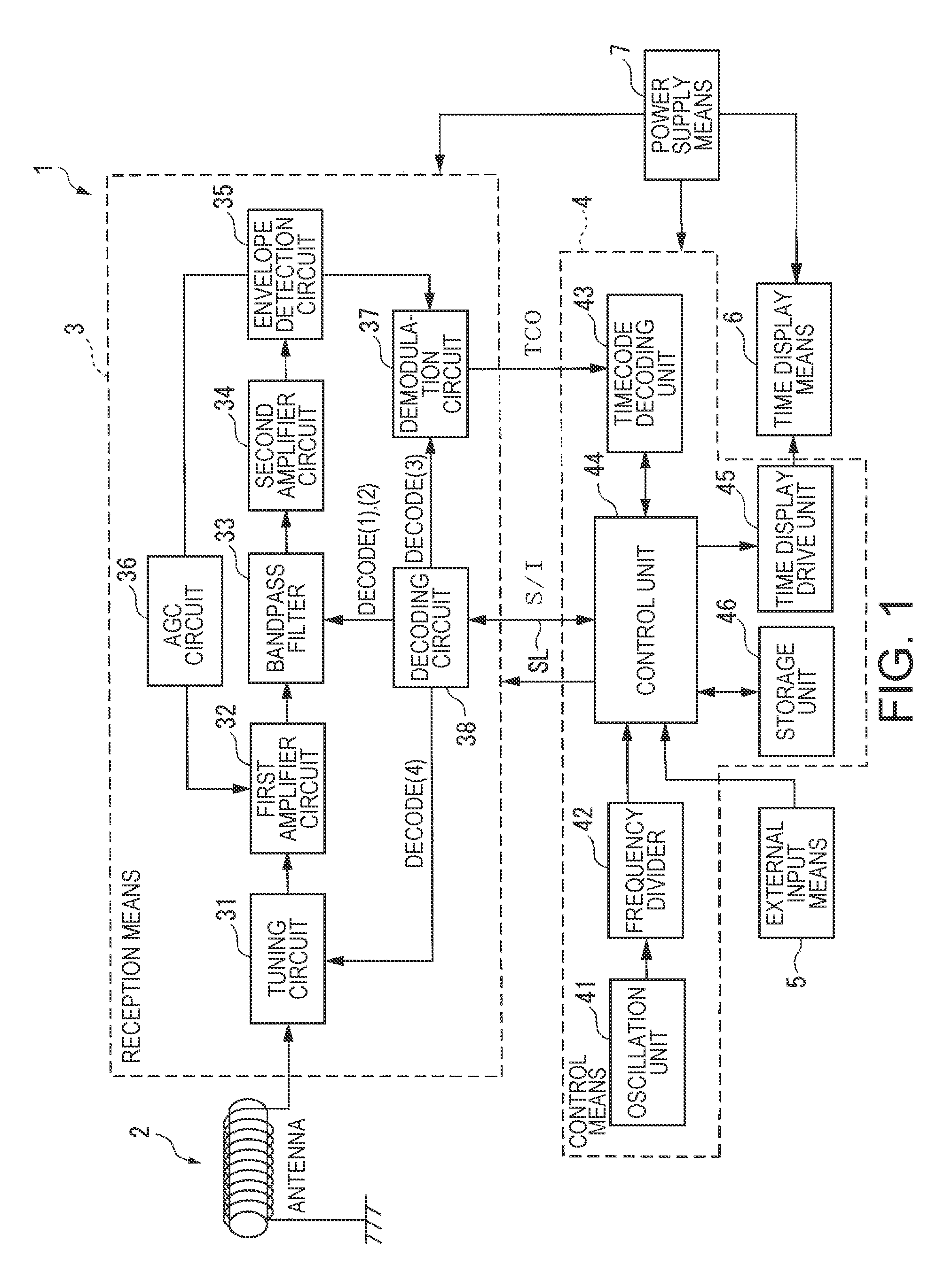 Reception circuit, radio-controlled timepiece, and reception circuit control method