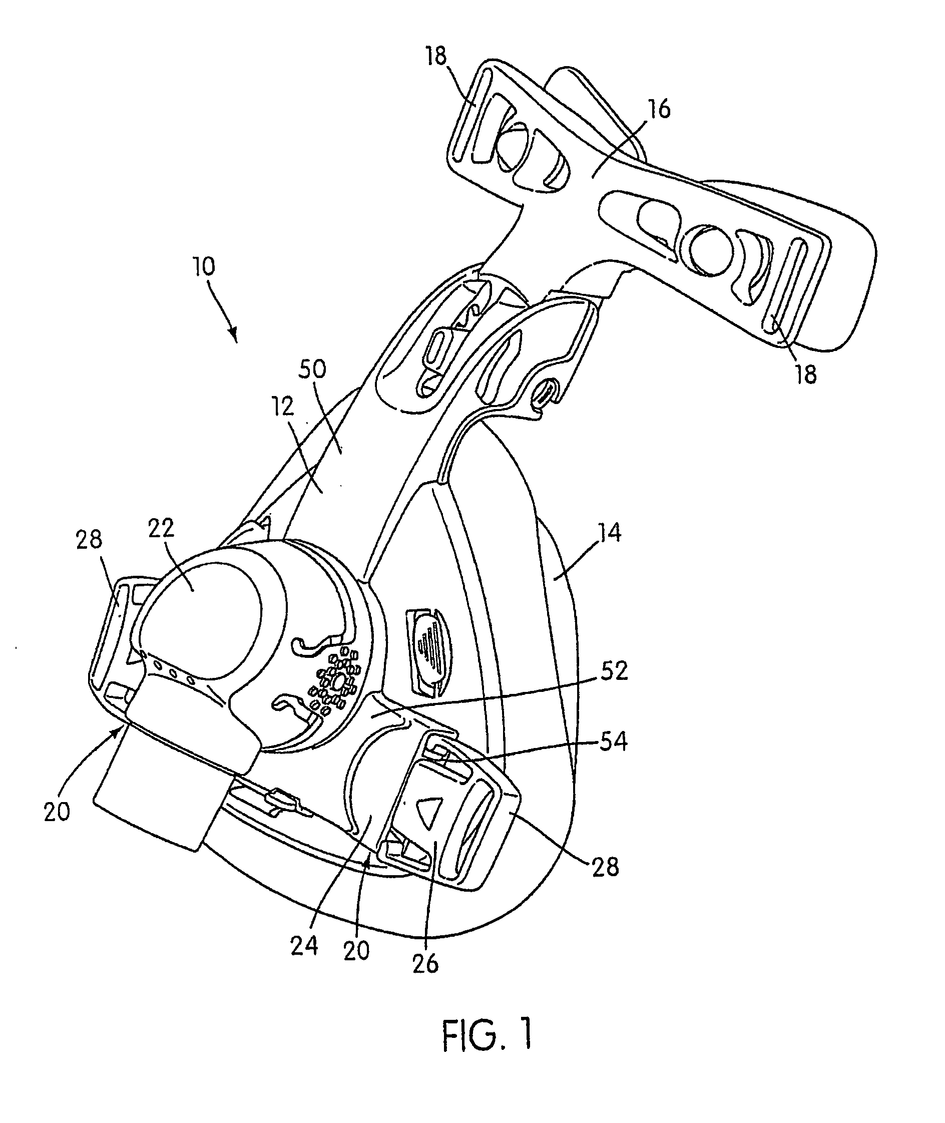 Headgear connection assembly for a respiratory mask assembly