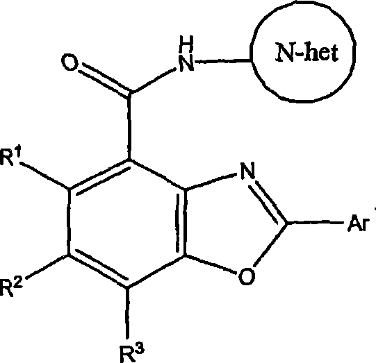 Benzoxazole carboxamides for treating cinv and ibs-d