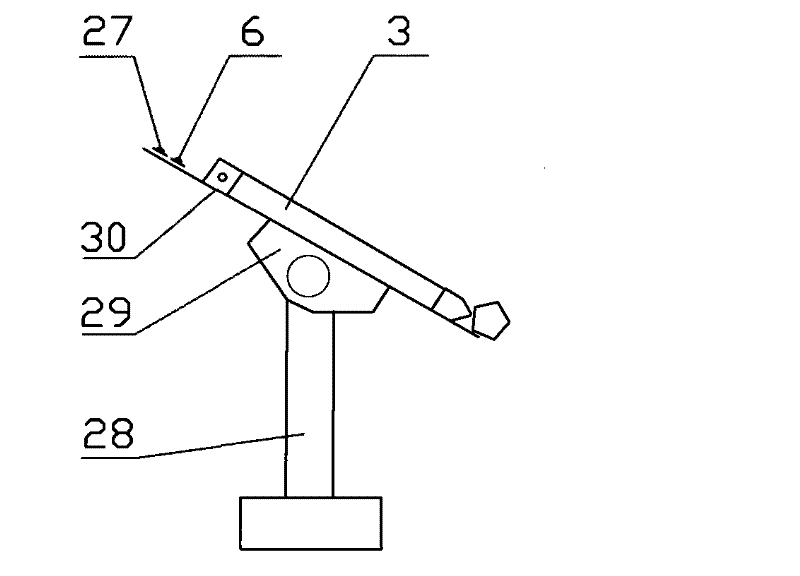 Test system and test method for solar heat collector