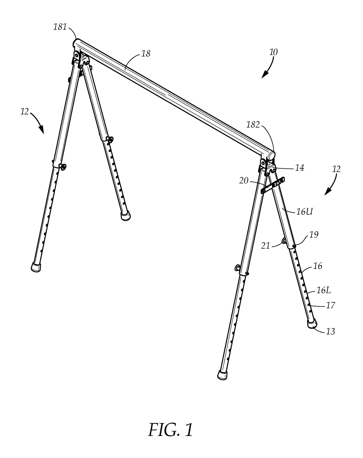 Adjustable pull-up bar and core exerciser