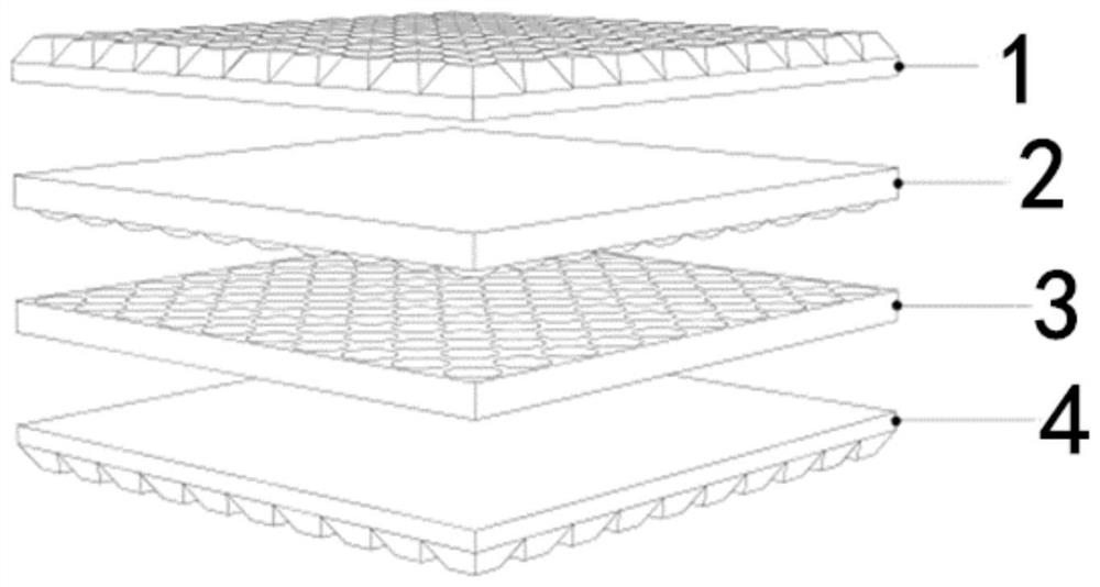 High-strength hydrophobic high-reliability packaging adhesive film and preparation method thereof