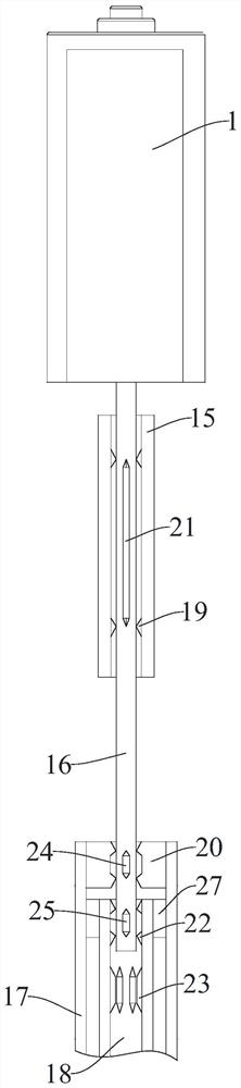 Electronically-controlled lifting-type multi-channel reversing ball valve