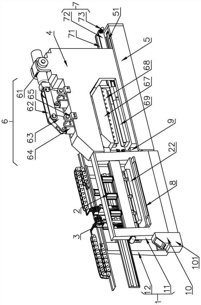 A pickling titanium plate welding device and its welding process