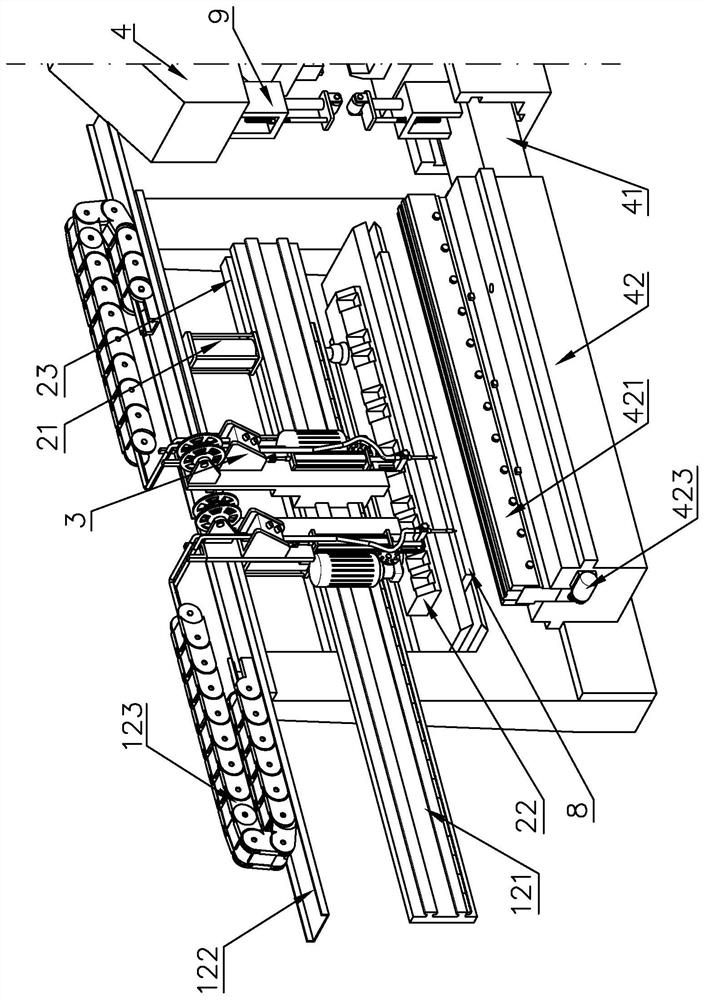 A pickling titanium plate welding device and its welding process