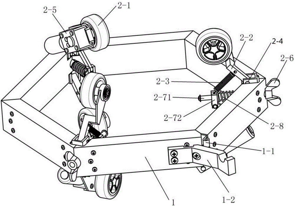 Transport vehicle capable of climbing cylinders