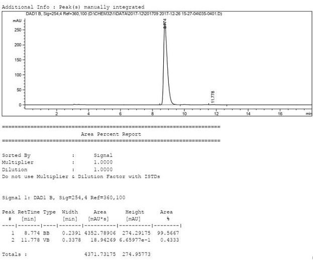 Preparation method of upatinib chiral intermediate