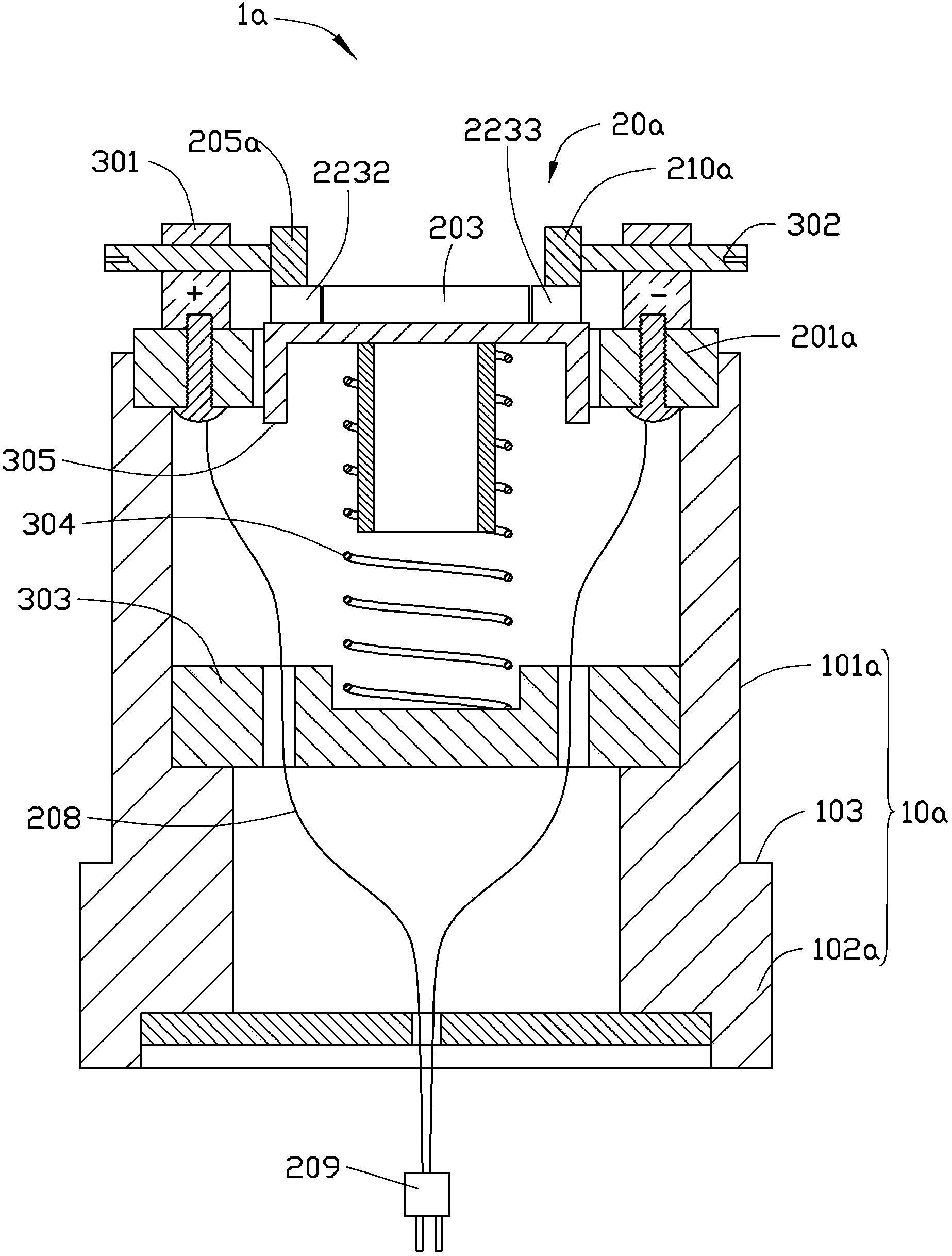 Light emitting diode detection measuring tool