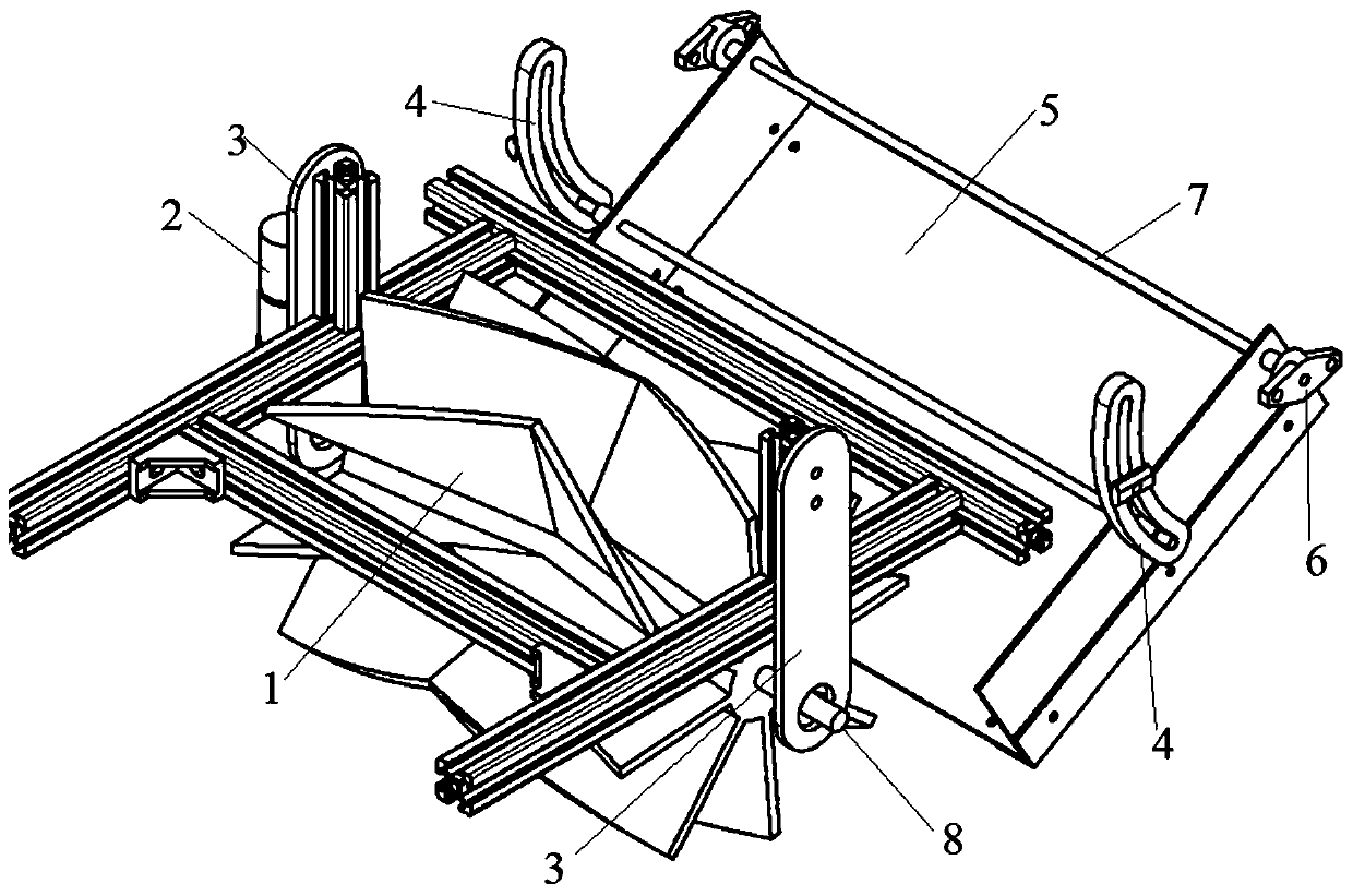 Small garbage cleaning device suitable for use in multiple terrains