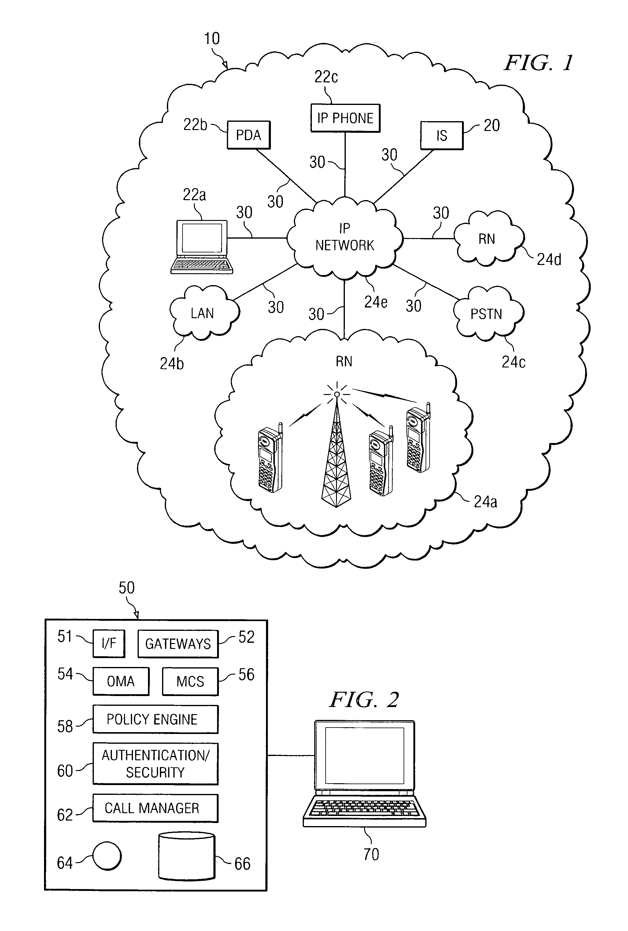 Method and system for communicating media based on location of media source