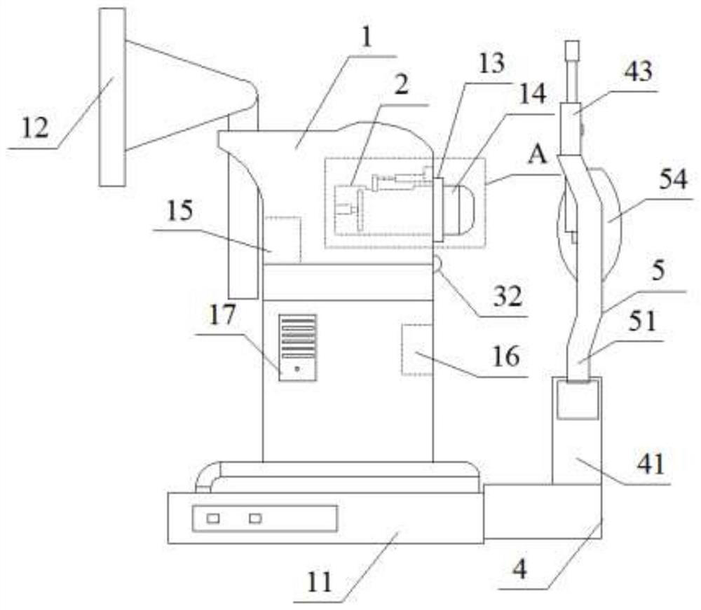 Intelligent automatic eye disease screening robot