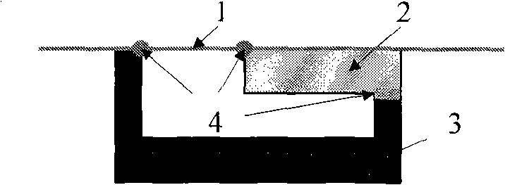 Method for making high-sensitivity optical fiber grating temperature sensor working in high and low temperature