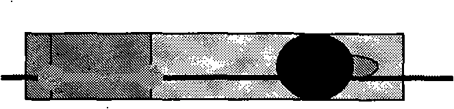 Method for making high-sensitivity optical fiber grating temperature sensor working in high and low temperature