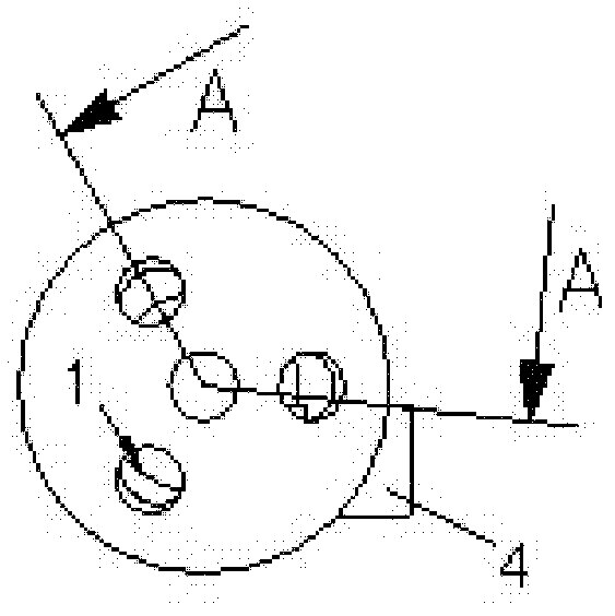 Cyclone refrigerant branching device