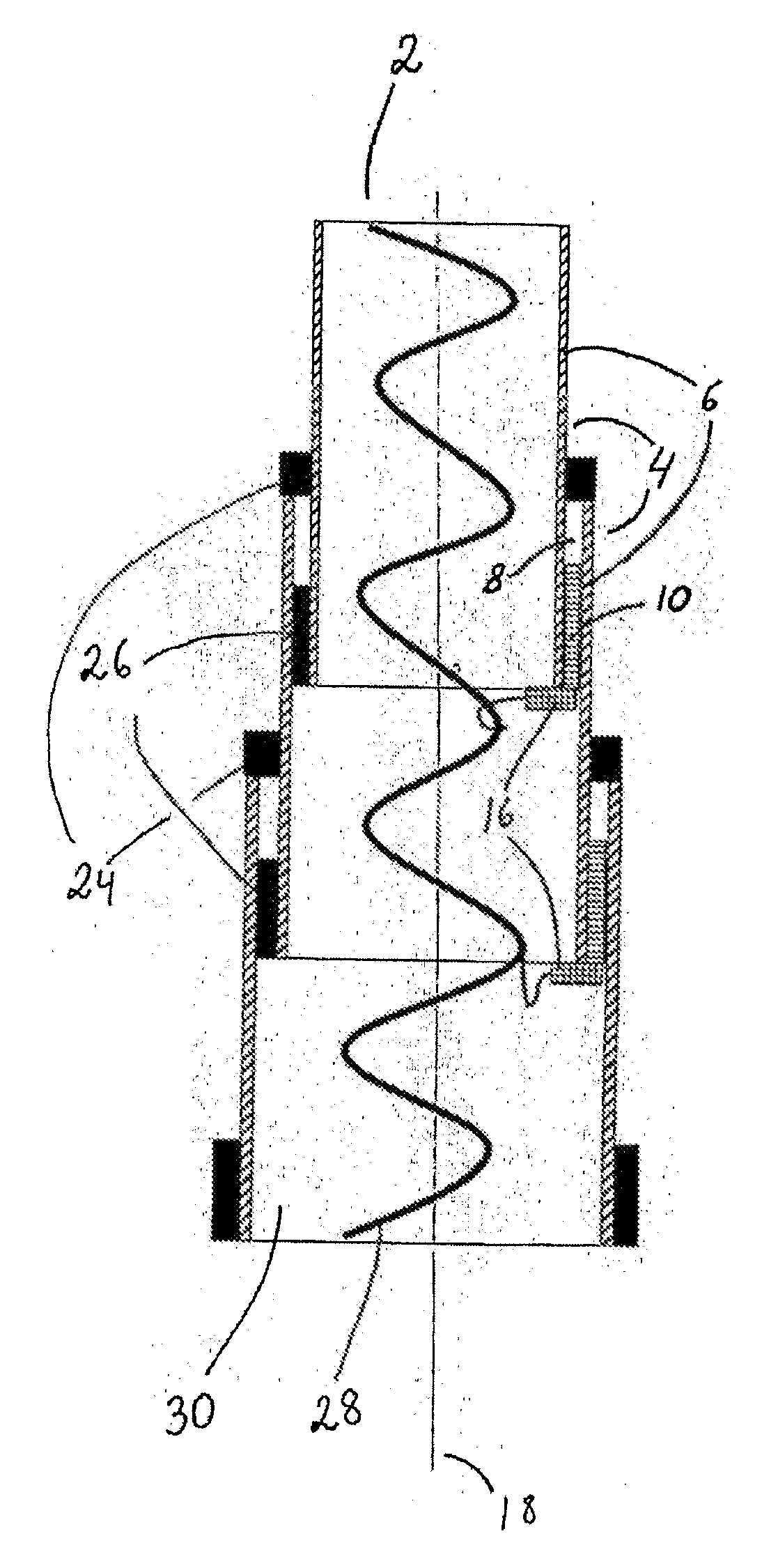 Telescopic mast having reduced play