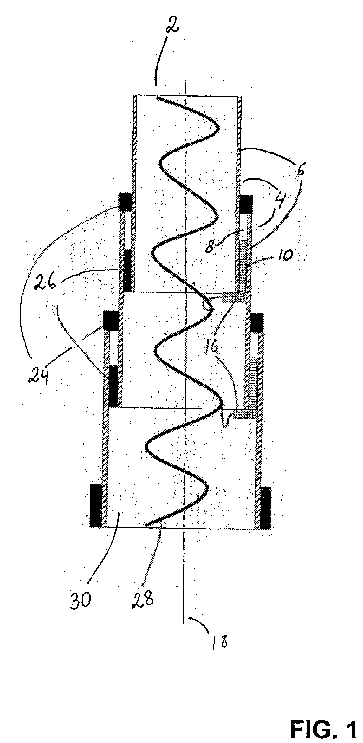 Telescopic mast having reduced play