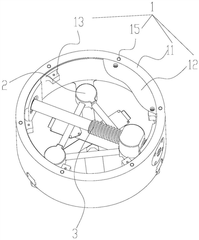 Guide rail type chuck mechanism