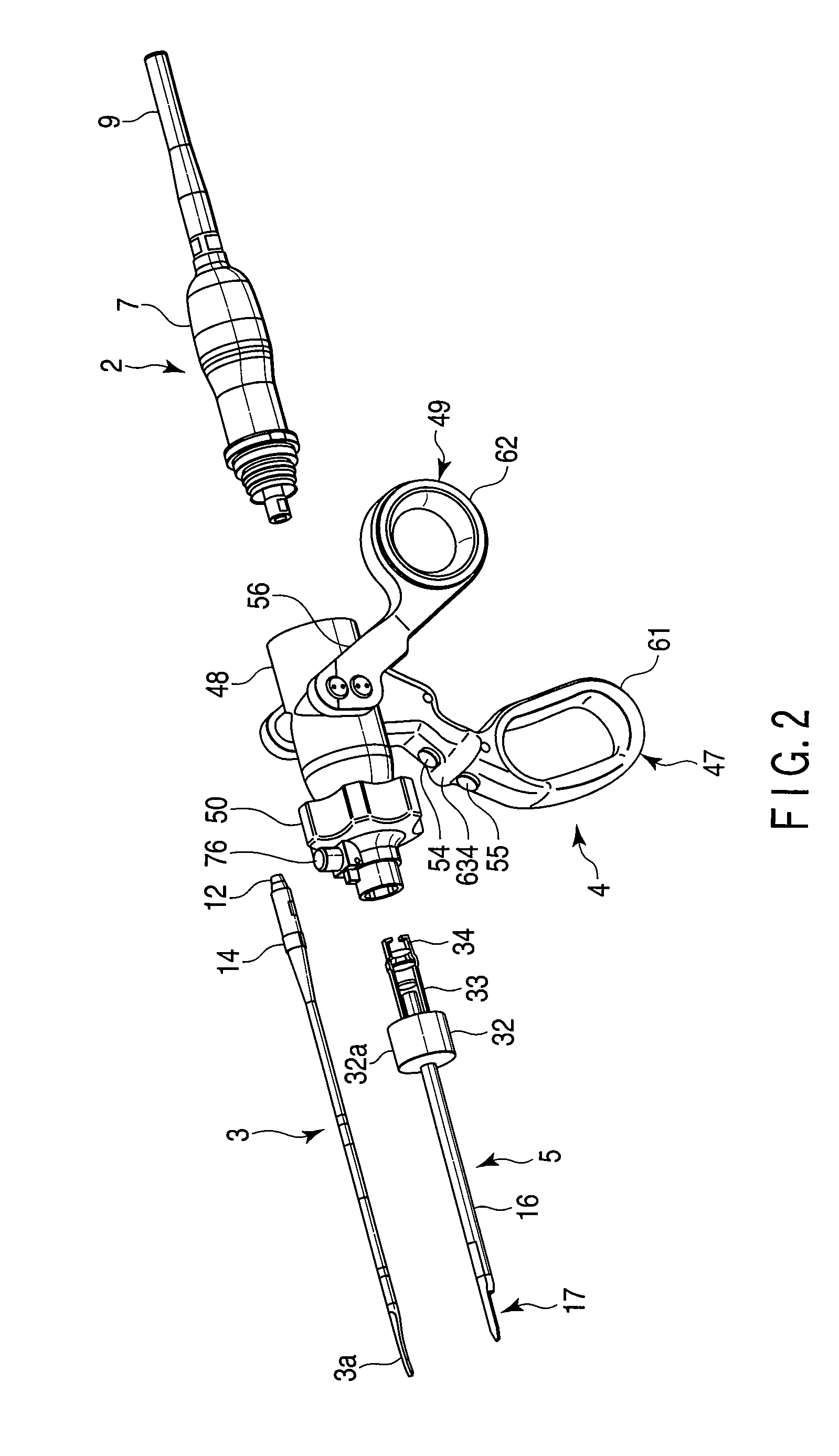 Surgical operating apparatus